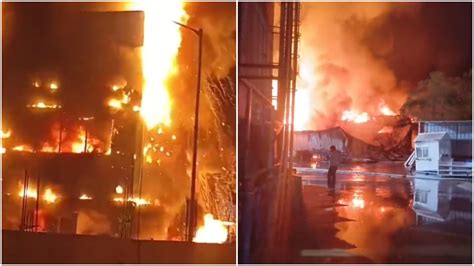 Rajasthan Fire News: कोटपूतली-बहरोड़ में आग का गोला बना रीको घिलोठ, 10 ...