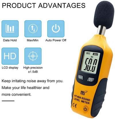 Real Instruments HT-80A Sound Noise Level Test Measurement Equipment ...