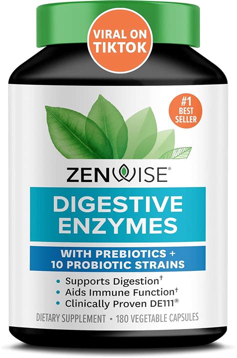 Zenwise Probiotic Digestive Multi Enzymes, | Ubuy India