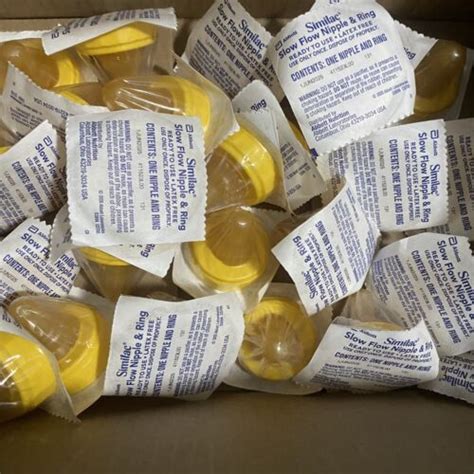 25 Similac Slow Flow Baby Disposable Nipple And Ring India | Ubuy