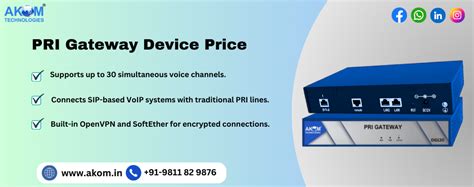 PRI Gateway Device Price