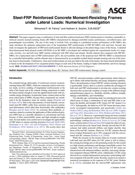 Image result for Structural FRP Moment Frame