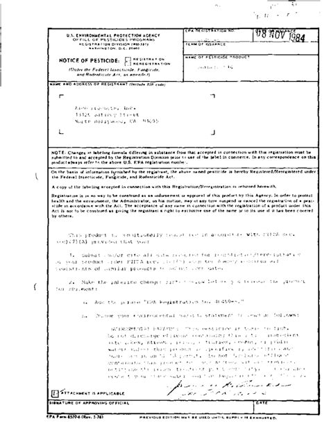 Fillable Online U.S. EPA, Pesticide Product Label, FORMULA 914, 11/08 ...