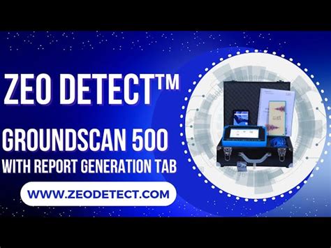 3D Water Detector - Zeo Detect Ground Scan 500 Manufacturer from Hyderabad