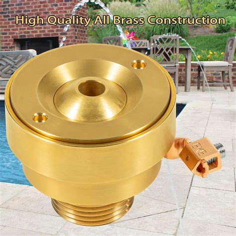 Buy Deecaray Swimming Pool Spa Brass Deck Jet Fountain Single Hole ...