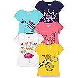 Kuchipoo Boys Regular Fit Cotton Blend T-Shirt Pack of 5 (KUC-TSHRT-121 ...