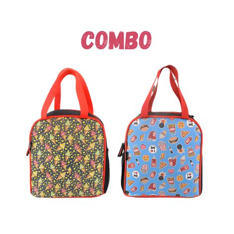 school /office Lunch Bag Combo - 4 – Mike Bags