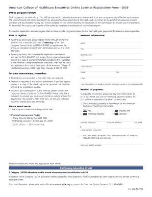Fillable Online ache Healthcare Executive Magazine - ACHE.org - ache ...