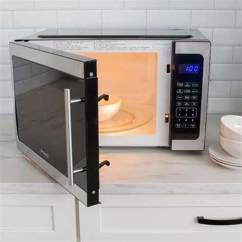 Avanti 1.5-cu ft Medium 1000-Watt Countertop Microwave (Stainless ...