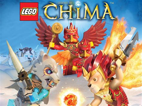 Cartaz De Personagens Lego Chima