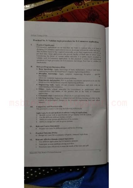 Software testing solved manual answers pdf | STE MSBTE | 22518