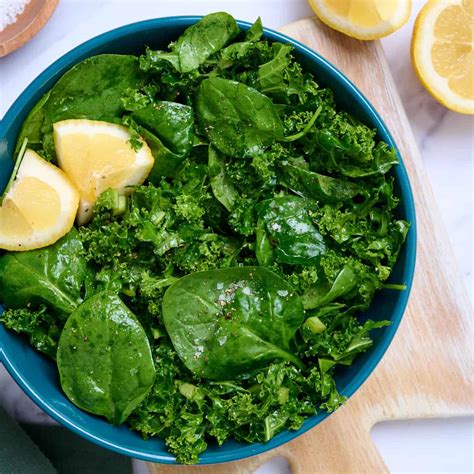 Kale and Spinach Salad Recipe: Healthy Greens at Their Best!