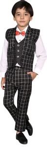 VALUE CREATION 3 piece suit Checkered Boys Suit - Buy VALUE CREATION 3 ...