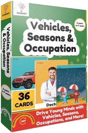 Buy Edsmart Thick Flash Cards for Toddlers & Preschool Learning for ...