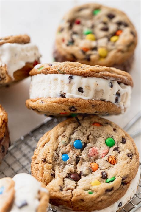 M m cookie ice cream sandwiches – Artofit