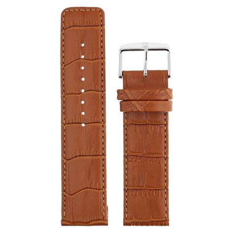 Buy Online 24 mm Tan Genuine Leather Straps for Men - nd1510277024s_p ...