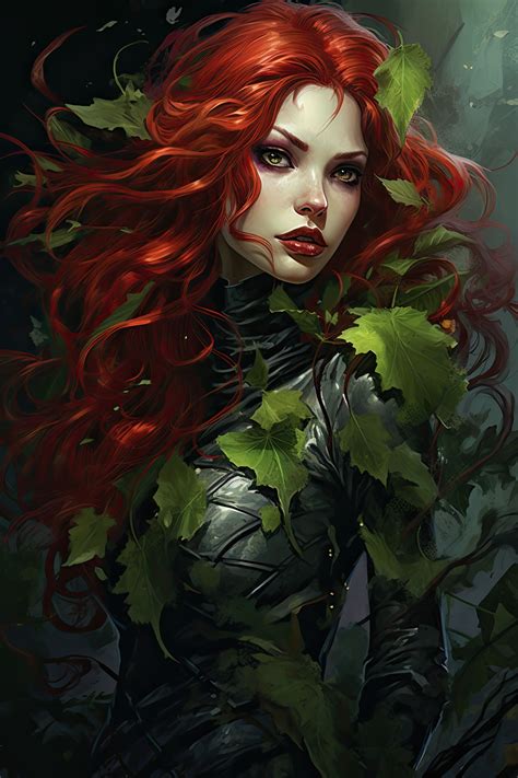 Poison Ivy Art | Poison ivy dc comics, Poison ivy, Dc poison ivy