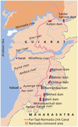 Par Tapi Narmada river-linking project & why are tribals in Gujarat ...