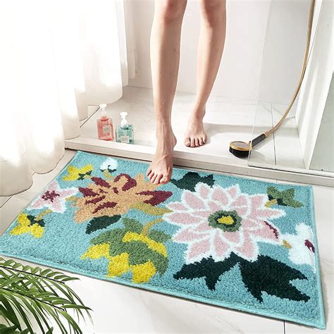 Buy Roseate Nature Super Soft (40x60 cm) Microfibre 2000 GSM Bath Mat ...