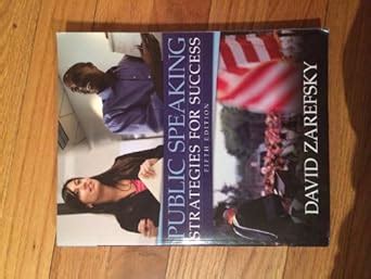 Public Speaking: Strategies for Success : Zarefsky, David: Amazon.in: Books