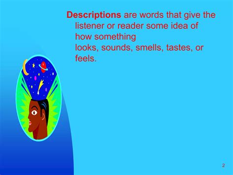 Descriptive Writing 的图像结果