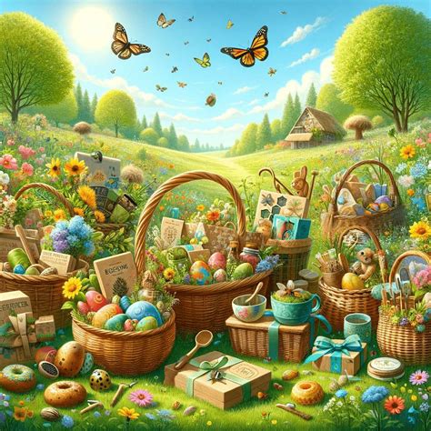 Eco-friendly Easter Baskets - online puzzle