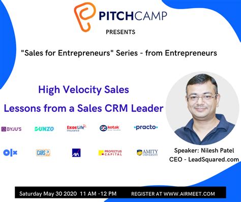 Sales workshop and webinars in India for the new age businesses. Buyer ...