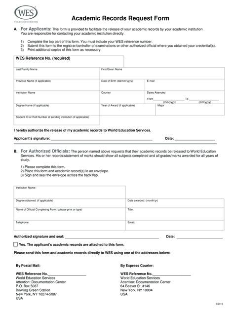 Image result for How to Fill Academic Records Request Form