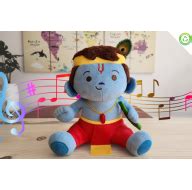 Baby Krishna (Medium 11 inch) Mantra Singing Soft Toys | Garuda Life