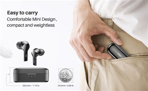 TOZO T9 True Wireless Earbuds Environmental Noise Cancellation 4 Mic ...