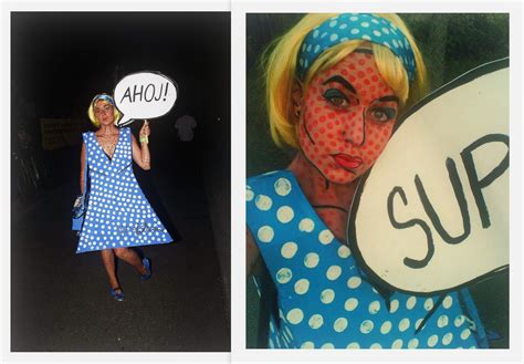Roy Lichtenstein, pop art costume #popartcostume #comics #roylichtenstein