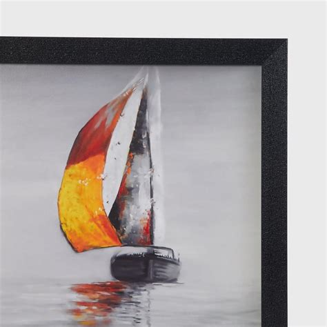 Buy Aura Wood Alone Sailor Picture Frame - 35x35cm from Home Centre at ...