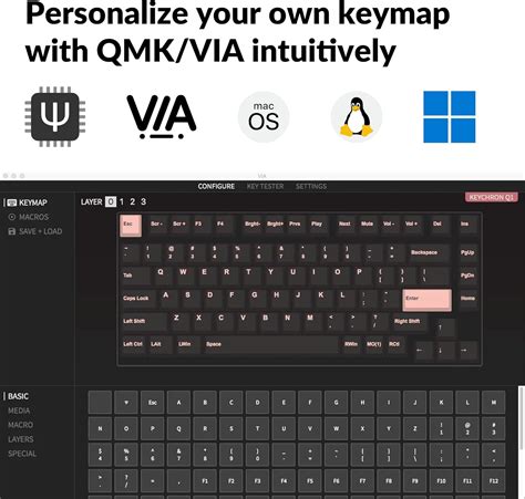 Buy Keychron Q1 75% Layout RGB Hot-swappable Wired Custom Mechanical ...