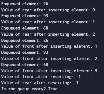Image result for Queue Using Array in C Algorithm Execrise