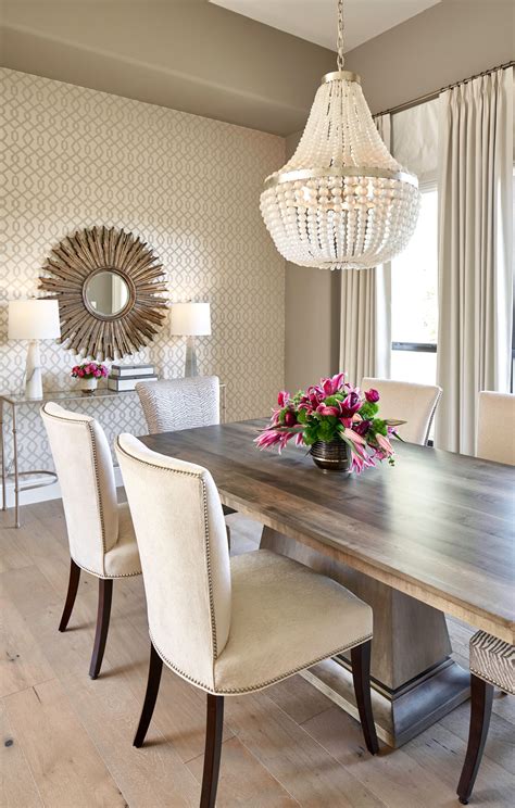 Dining Room Wallpaper Accent Wall