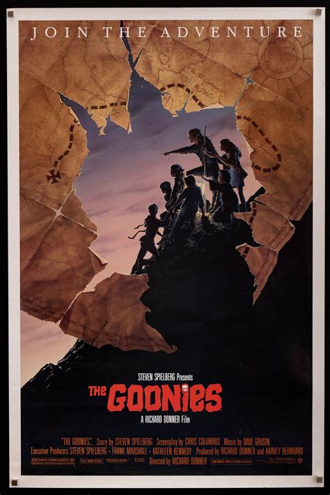 The Goonies Movie Poster 1985 1 Sheet (27x41)