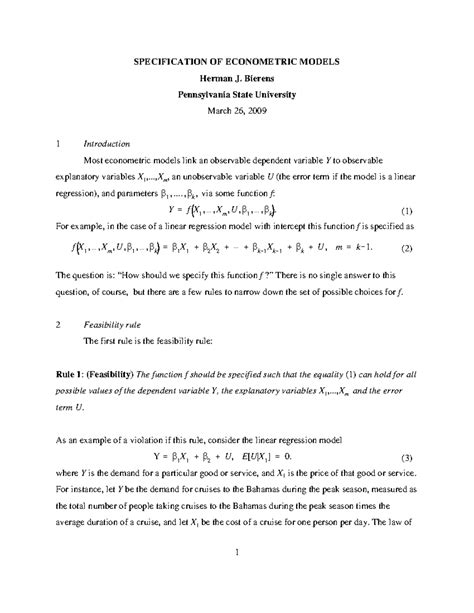 Image result for Econometrics Models