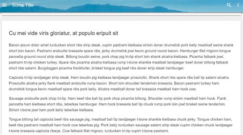 Image result for Sticky Header CSS