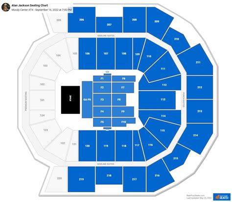 Moody Center ATX Seating Chart - RateYourSeats.com