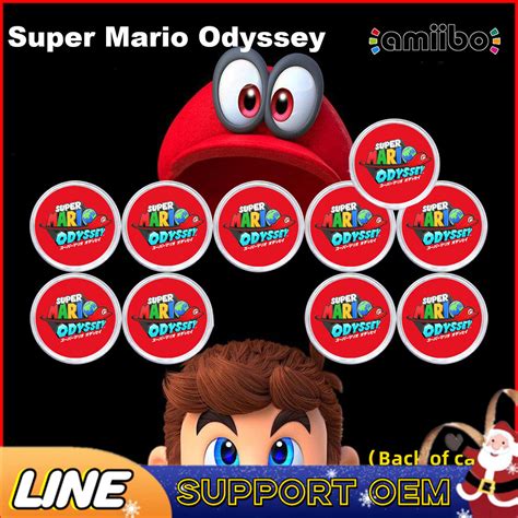 Super Mario Odyssey NFC coins Amiibo Compatible Card | Ubuy India