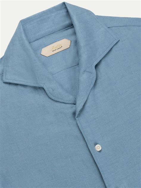 Aurélien | Light Blue Flannel Shirt