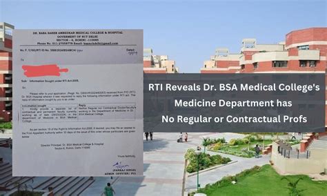Violation of NMC rules- This Delhi's Medical College has no Regular or ...