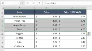 Image result for Excell Input Range
