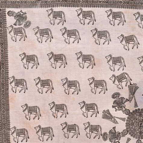 Beautiful Cow Patterns Pichwai Painting for Decoration