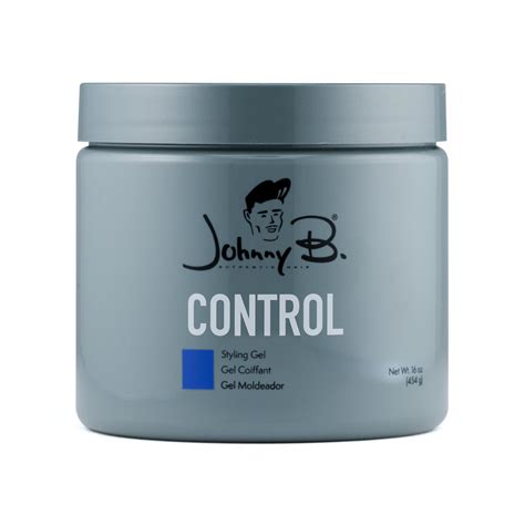 Amazon.com: JOHNNY B. Control Alcohol-Free Hair Styling Gel, Strong ...