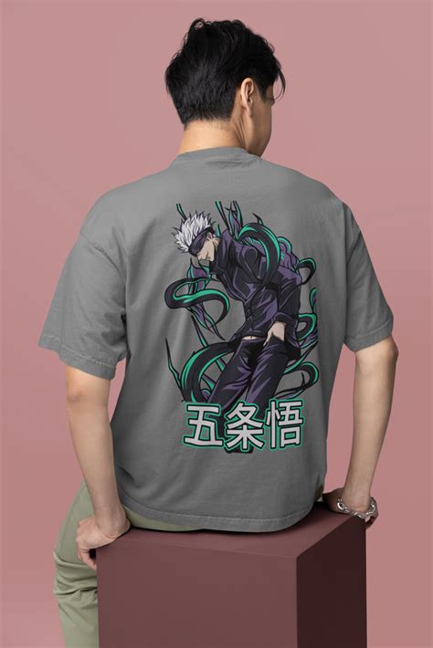 Satoru Gojo - Jujutsu Kaisen | Oversized T-Shirt – DesiDuds