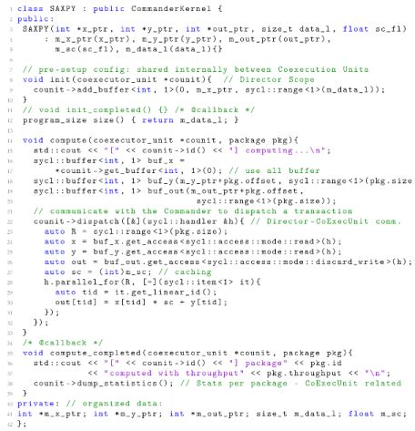Straightforward Heterogeneous Computing with the oneAPI Coexecutor Runtime