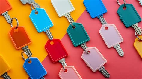 Image result for Blank Plastic Key Tags
