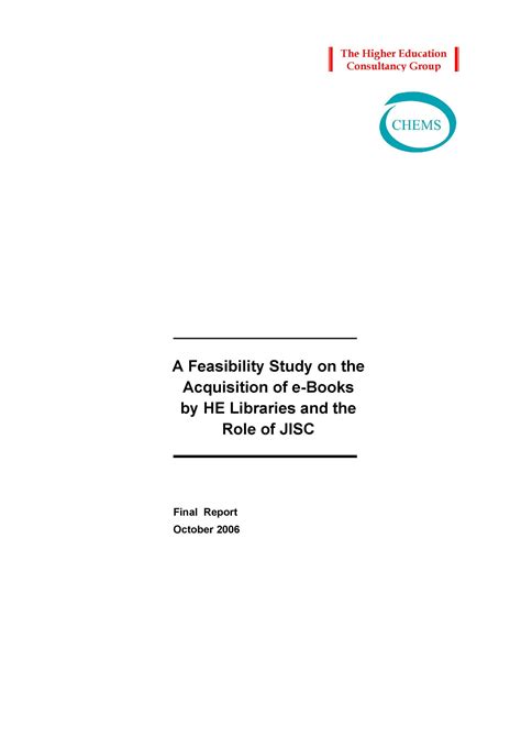 Image result for Feasibility Report Examples PDF