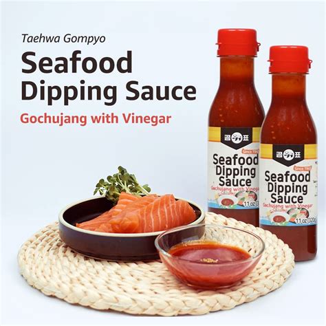Buy Taehwa GOMPYO Seafood Dipping Sauce 11 oz, Korean Dipping Sauce ...